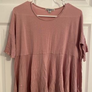 3 for $25 pink flowy t shirt